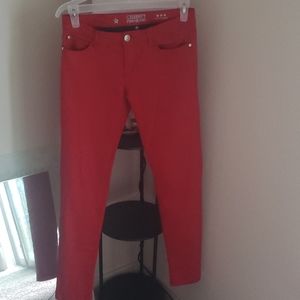 Celebrity pink jeans size 7 in red